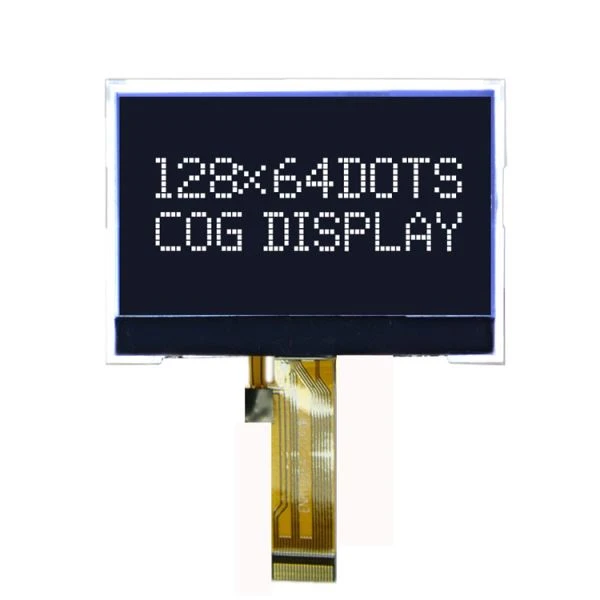 標準サイズ 128 x 64 グラフィック液晶ホワイト ブラック